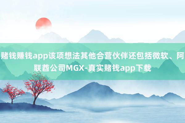 赌钱赚钱app该项想法其他合营伙伴还包括微软、阿联酋公司MGX-真实赌钱app下载