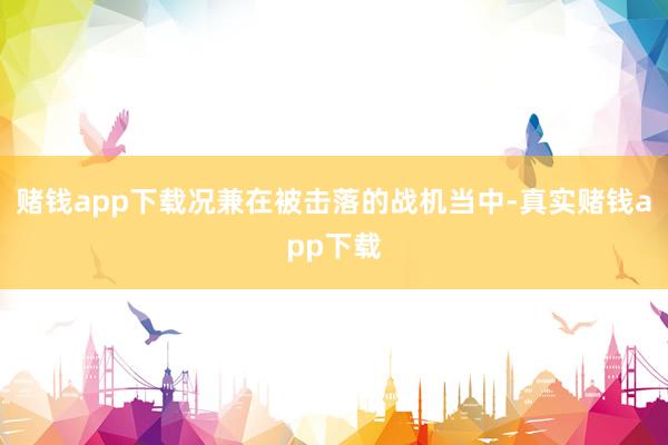 赌钱app下载况兼在被击落的战机当中-真实赌钱app下载