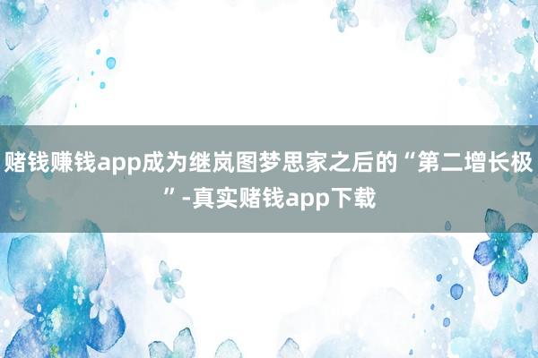 赌钱赚钱app成为继岚图梦思家之后的“第二增长极”-真实赌钱app下载